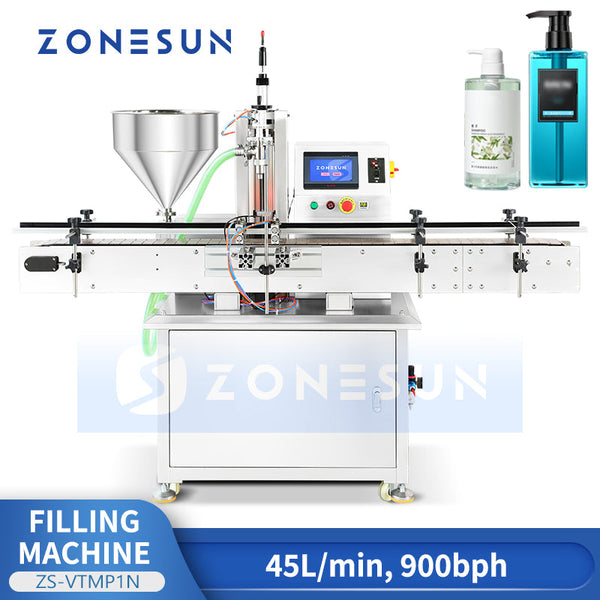 ZONESUN ZS-VTMP1N Automatic Paste Servo Magnetic Pump Filling Machine