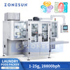 ZONESUN Automatic Laundry Pods Paker Washing Pods Water Soluble Packaging Equipment ZS-NZC350