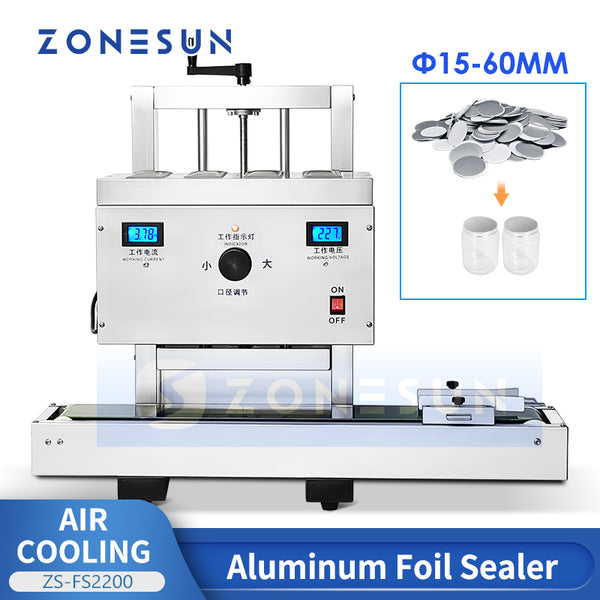 Aluminum foil sealing machine