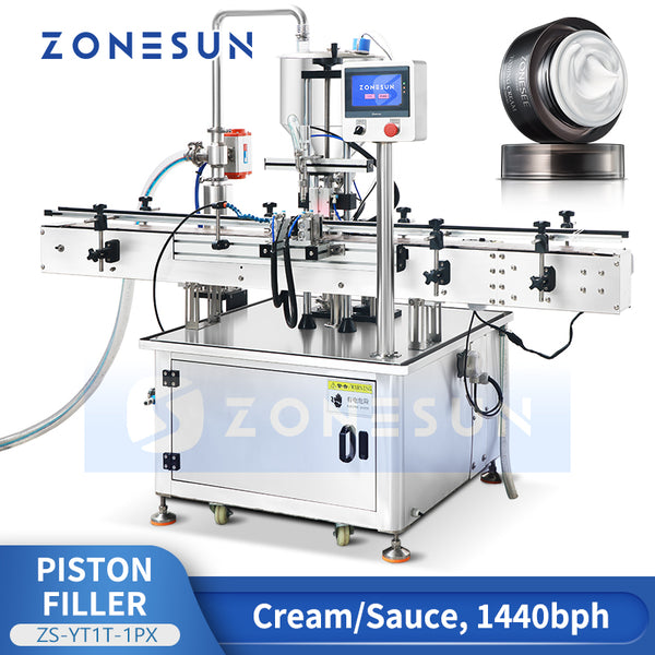 ZONESUN ZS-YT1T-1PX Automatic Servo Piston Paste Filling Machine