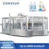 ZONESUN ZS-AFMC 24000BPH Full Automatic PET Bottle Carbonated Water Filling System