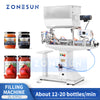 ZONESUN ZS-GTFS2 1000ml Paste Piston Filling Machine