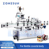 ZONESUN ZS-TB822P Automatic Top & Round Bottle Labeling Machine