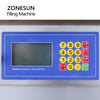 ZONESUN ZS-GPGT1C Gear Pump Semi-Automatic Honey Weighing And Filling Machine