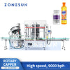 ZONESUN High Speed Rotary Capping Machine with Cap Elevator ZS-XG440Q