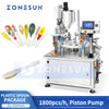 Zonesun ZS-FSHS20 Honey Spoon Filling Sealing Machine Monoblock Packaging Machine