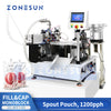 Zonesun ZS-AFC12D Automatic Spout Pouch Filling and Capping Machine