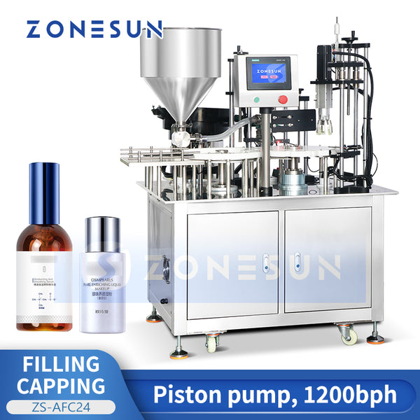 ZONESUN Monoblock Bottling Automatic Bottle Filling and Capping Machine ZS-AFC24