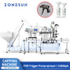 ZONESUN Autoamtic Spray Trigger Heads Cap Capping Machine ZS-XG445A