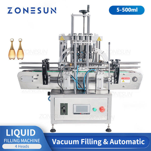 ZONESUN ZS-DTZL500 Automatic Vacuum Perfume Liquid Filling Machine