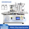 ZONESUN ZS-AFC20 Automatic Vial Peristaltic Pump Liquid Filling Capping Machine