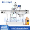 Zonesun ZS-VTG25A Automatic 316 Magnetic Pump Filling Machine