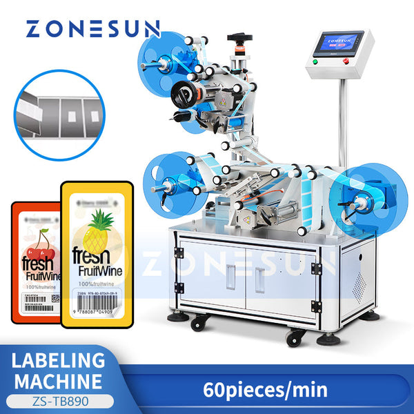 ZONESUN ZS-TB890 Automatic Label Rolls Sticker Labeling Machine