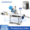 ZONESUN ZS-TB832 Automatic Flat Page Card Plastic Bag Labeling Machine