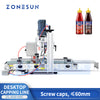 ZONESUN ZS-XG6100C Desktop Automatic Bottle Cap Capping Machine Screw Top Liquid Spray Cap