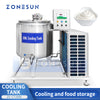 ZONESUN Cooling Refrigeration Tank ZS-CT200L Food Storage Mixing Function