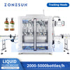 ZONESUN Four Head High Speed Tracking Servo Paste Filling Machine ZS-VTPF4