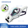 ZS-YH60 Manual Labeling Machine Adhesive Sticker Handheld Price Tag Labeller