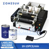 Zonesun ZS-JTB10 Round Bottle Wet Glue Labeling Machine