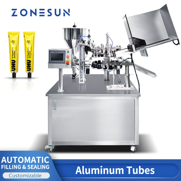 ZONESUN ZS-FS03 Automatic Paste Filling Aluminum Tube Sealing Packaging Machine