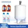 ZONESUN Anti-corrosive Polypropylene PP Mixing Tank ZS-PPMT1500L