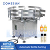 ZONESUN ZS-SP600Z Automatic Rotary Round Plastic Bottle Jar Collecting Packaging Sorting Turntable Machine