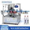 ZONESUN ZS-CYGDP6 Automatic High Speed Round Bottle Labeling Machine