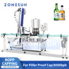 ZONESUN ZS-XG440C8 Automatic ROPP Capping Machine with Cap Feeder