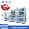 ZONESUN ZS-HAN9800 Automatic Compressed Towel Making Machine