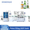 ZONESUN Automatic ROPP Bottle Filling and Capping Machine ZS-FAL180B2