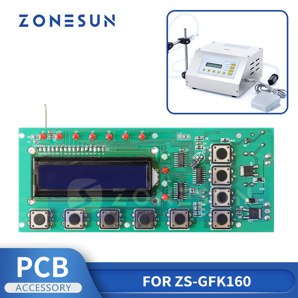 ZONESUN PCB Accessory for ZS-GFK160 Liquid Filling Machine