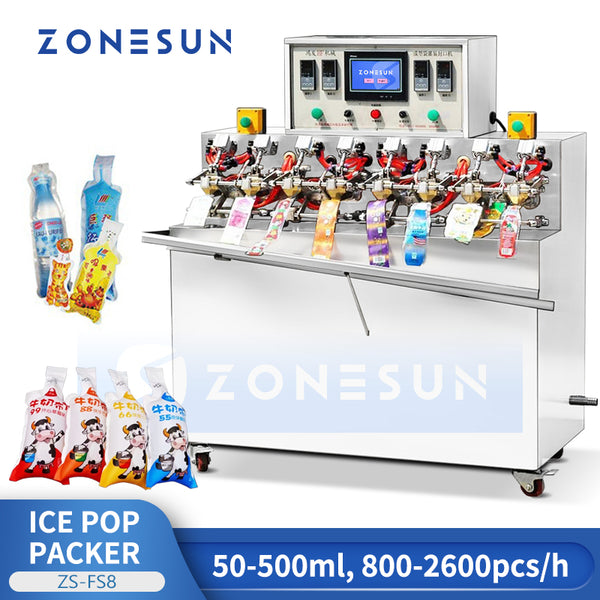 ZONESUN ZS-FS8 Premade Bags Filling and Sealing Machine