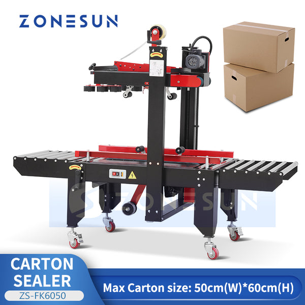 ZONESUN ZS-FK6050 Automatic Both Sides Carton Sealing Machine