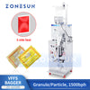 ZONESUN ZS-GZ200 Automatic Grain Filling and Sealing Machine 3 Side Seal with Printer