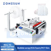 ZONESUN EVA foam PET PVC Reflective Film Roll to Sheet Cutting Machine ZS-DBC300