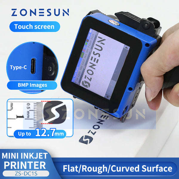 Zonesun ZS-DC1S Mini Inkjet Printer Date Printing Machine