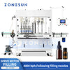 Zonesun ZS-SV6X Automatic 6 Heads Servo Liquid Filling Machine