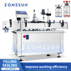 ZONESUN Automatic Custom Penicillin Bottle Vial Filling And Capping Machine ZS-PB450