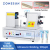 ZONESUN Ultrasonic Plastic Tube Sealing Machine Soft Hose Sealer ZS-QDFW125S