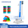 Zonesun ZS-SLJ4 Flat Screw Cap Elevator Automatic Feeder