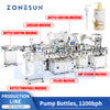 ZONESUN ZS-FALU4 Automatic Shampoo Pump Bottle Packaging Production Line