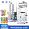 ZONESUN Carbonated Beverage Filling Machine ZS-CF4A