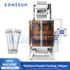 ZONESUN ZS-FSFM6 6 Lane Back Sealing Integrated Powder Packaging Machine