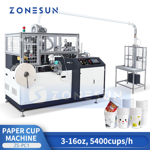 ZONESUN ZS-PC1 Paper Cup Forming Machinery Paper Cup Forming Machine