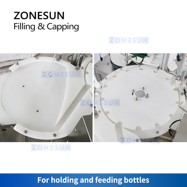 ZONESUN ZS-AFC15 Automatic Peristaltic Pump Liquid Filling Capping Machine