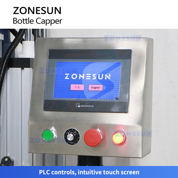 ZONESUN ZS-XG440I Automatic Pump Caps Bottle Capping Machine