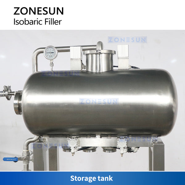 ZONESUN Carbonated Beverage Filling Machine ZS-CF4A