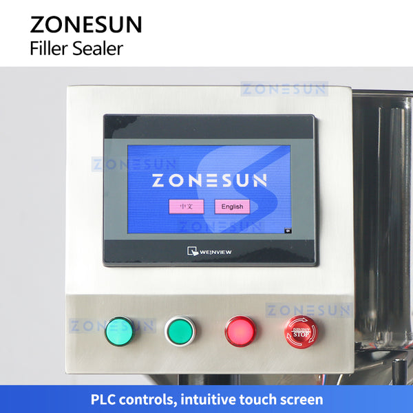 ZONESUN ZS-FS008U Fully Automatic Tube Filling and Sealing Machine