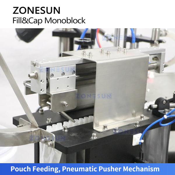 Zonesun ZS-AFC12D Automatic Spout Pouch Filling and Capping Machine