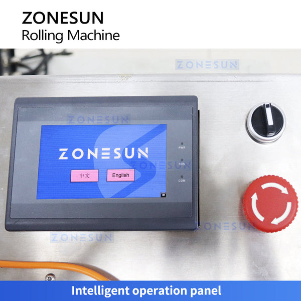 Zonesun ZS-RW3 Roll to Roll Label Rewinding Machine with Date Coder